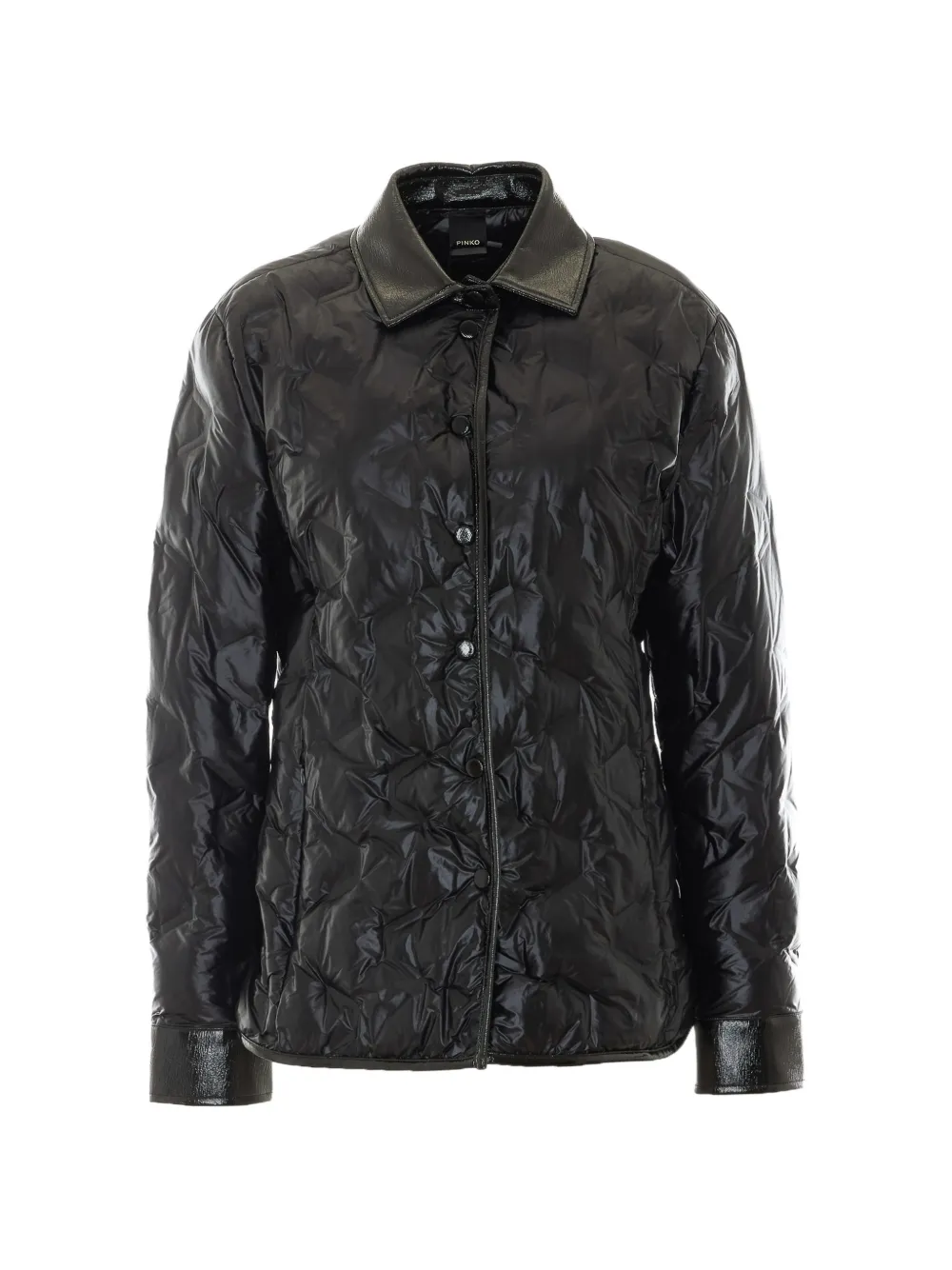 PINKO Dipladenia quilted down jacket - Black
