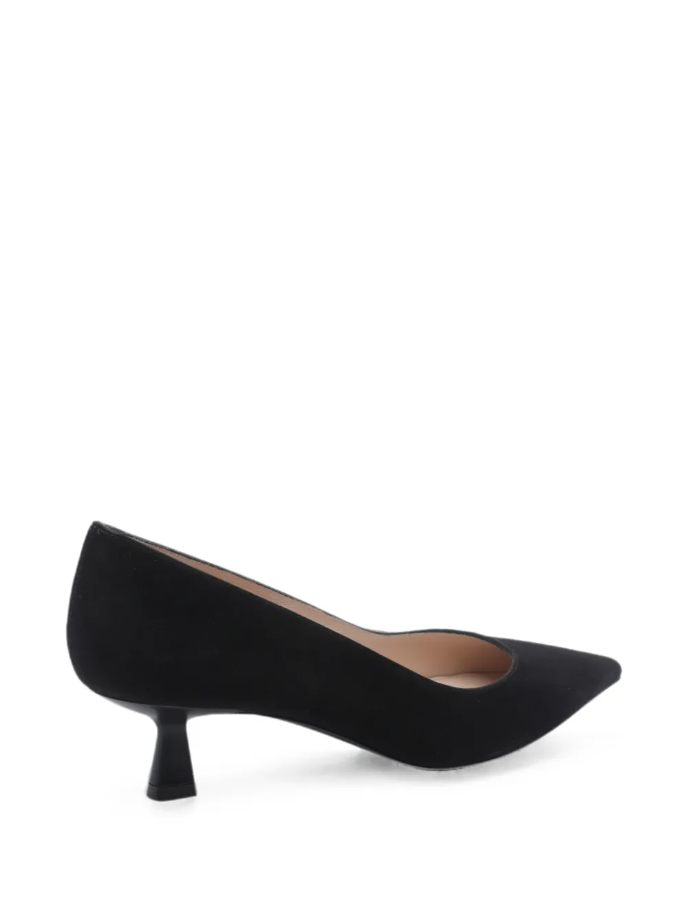 Stuart Weitzman Stuart Sculpt suede pumps Zwart