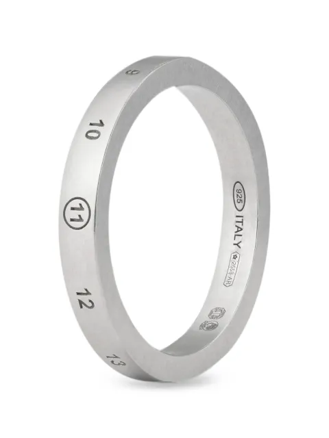 Maison Margiela engraved-logo ring