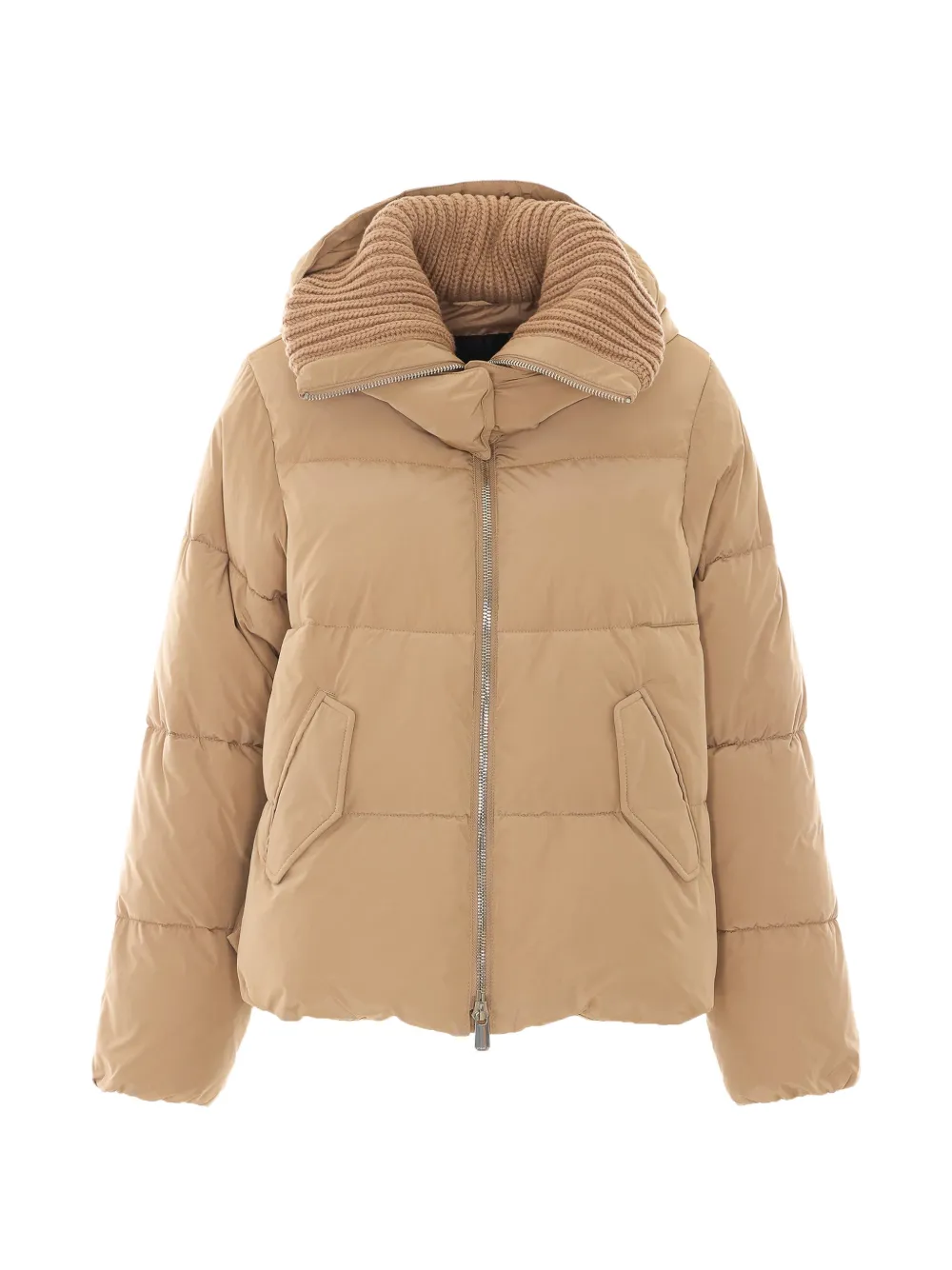 PINKO Dianthus padded jacket - Nude