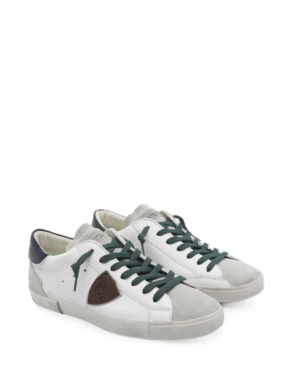 Philippe Model Paris PRSX logo-patch sneakers Wit