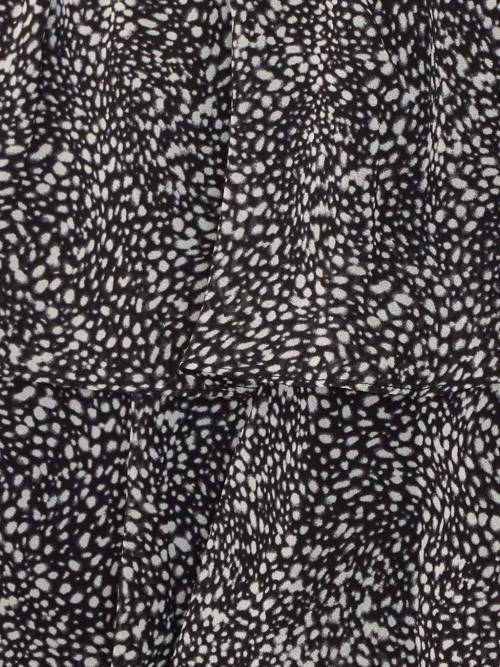 Michael Kors Mini-rok met ruches Zwart