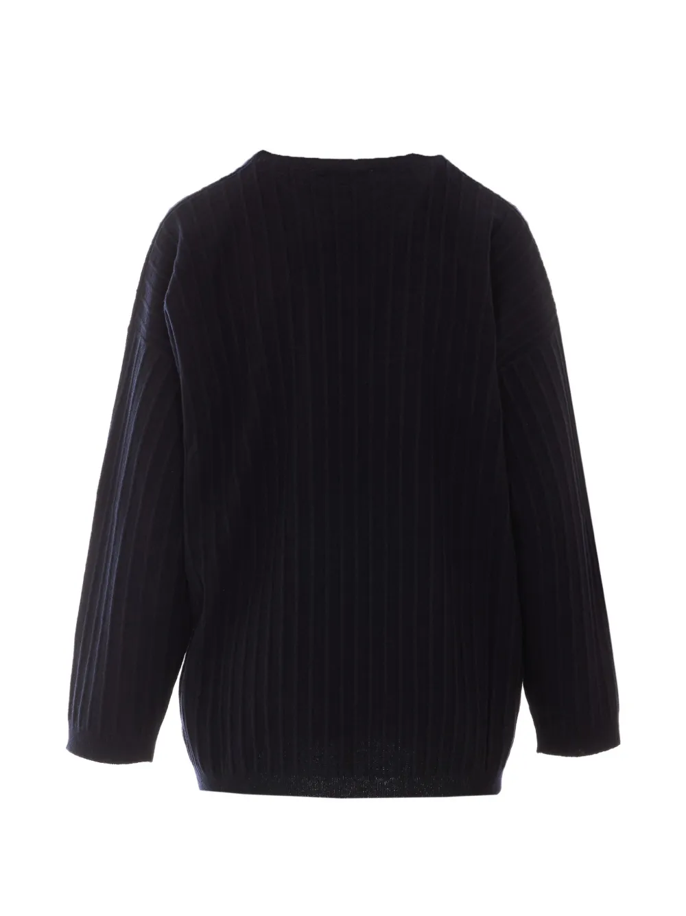 Fabiana Filippi Ribgebreide trui Blauw