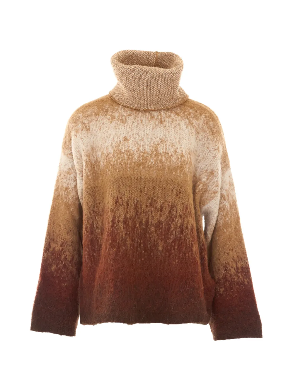 LIU JO high-neck sweater - Marrone