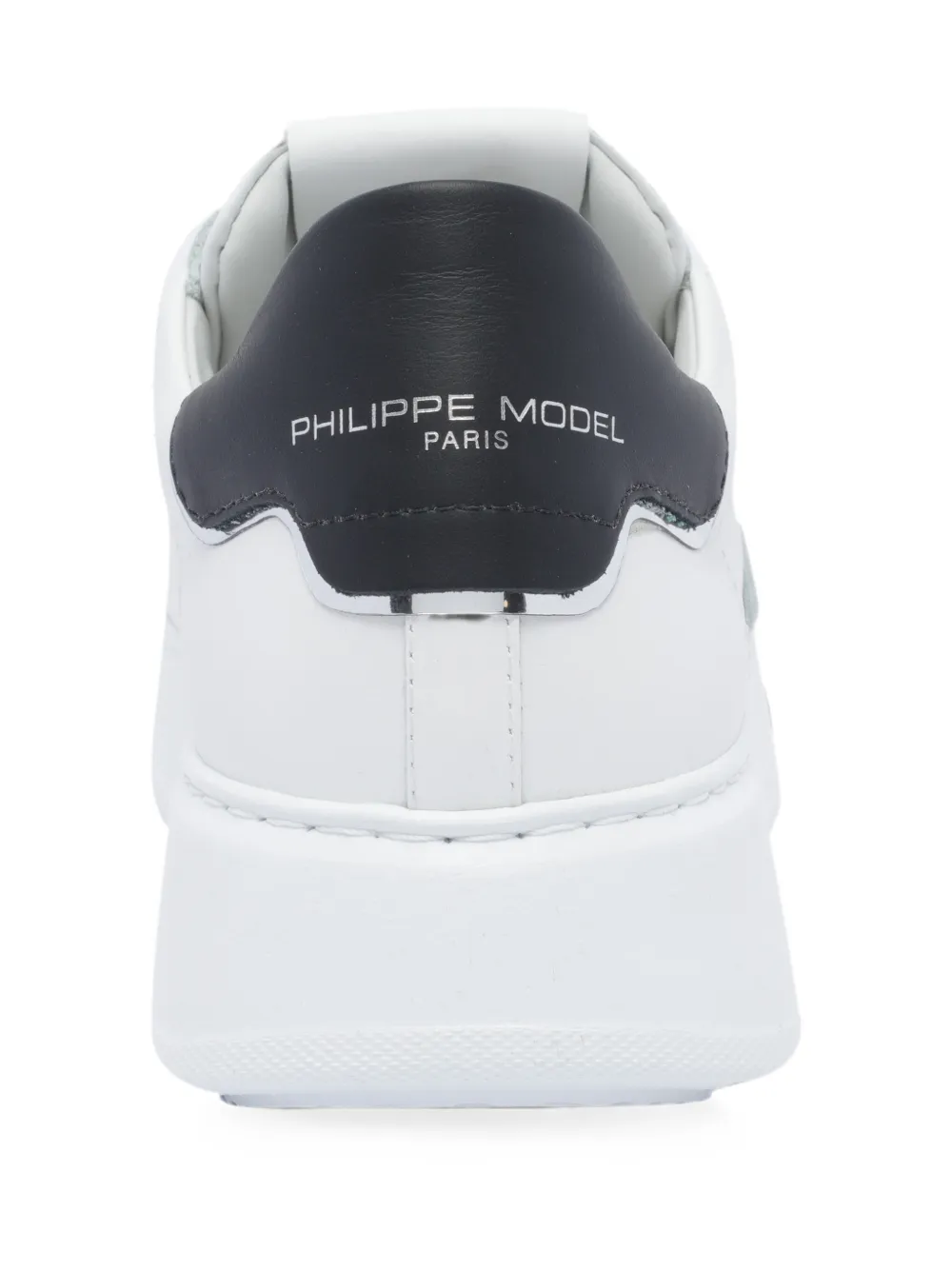 Philippe Model Paris Temple logo-patch sneakers Wit