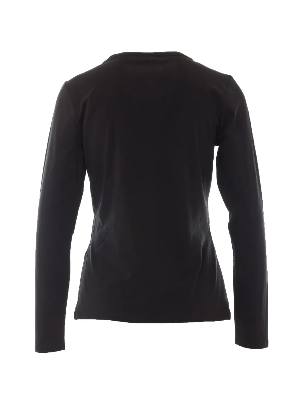 LIU JO T-shirt met logo van pailletten en lange mouwen Zwart
