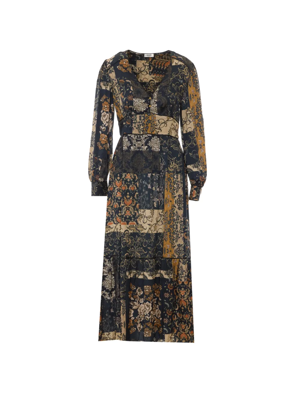 LIU JO paisley-print dress - Blu