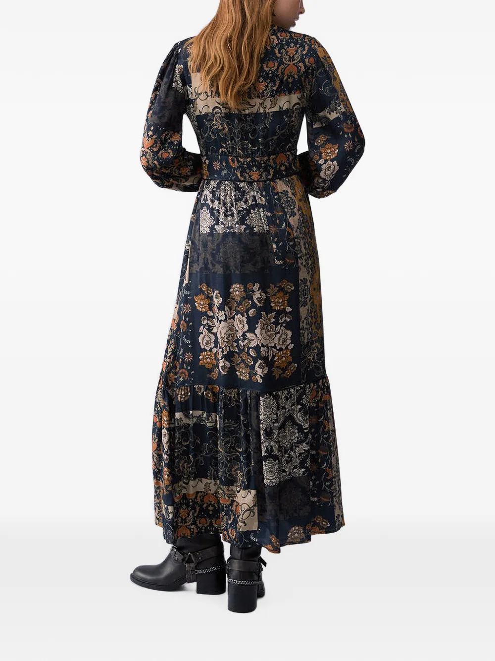 LIU JO Jurk met paisley-print Blauw