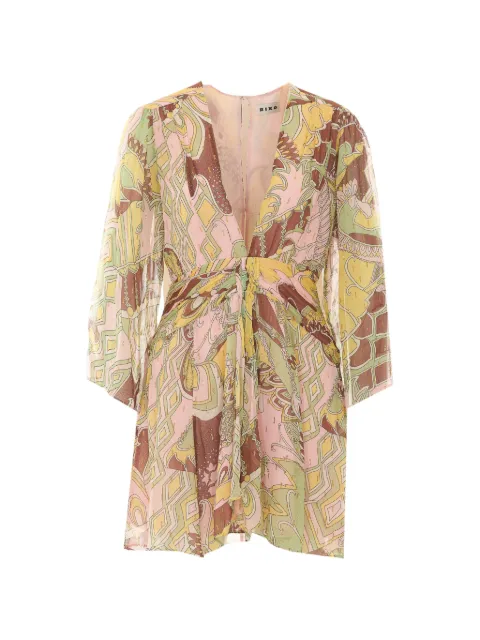 Rixo Clove printed mini dress