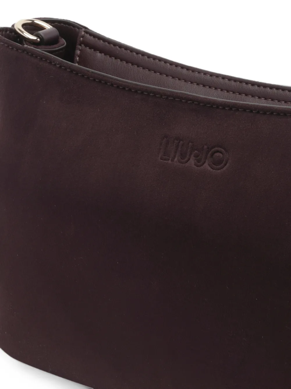 LIU JO Medium microvezel crossbodytas Bruin