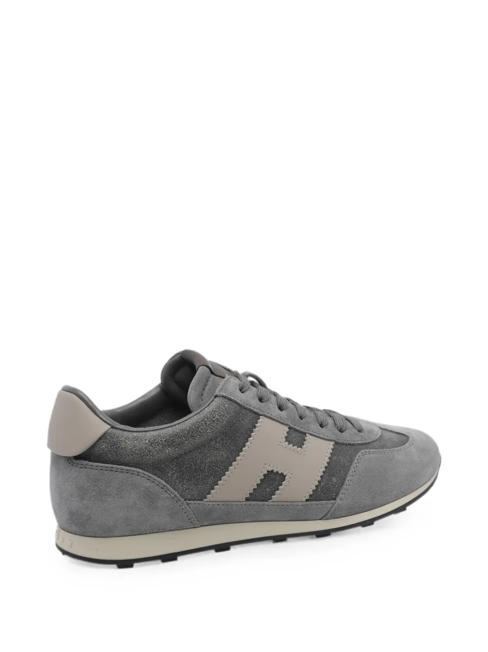 Hogan Athletic logo-patch sneakers Grijs