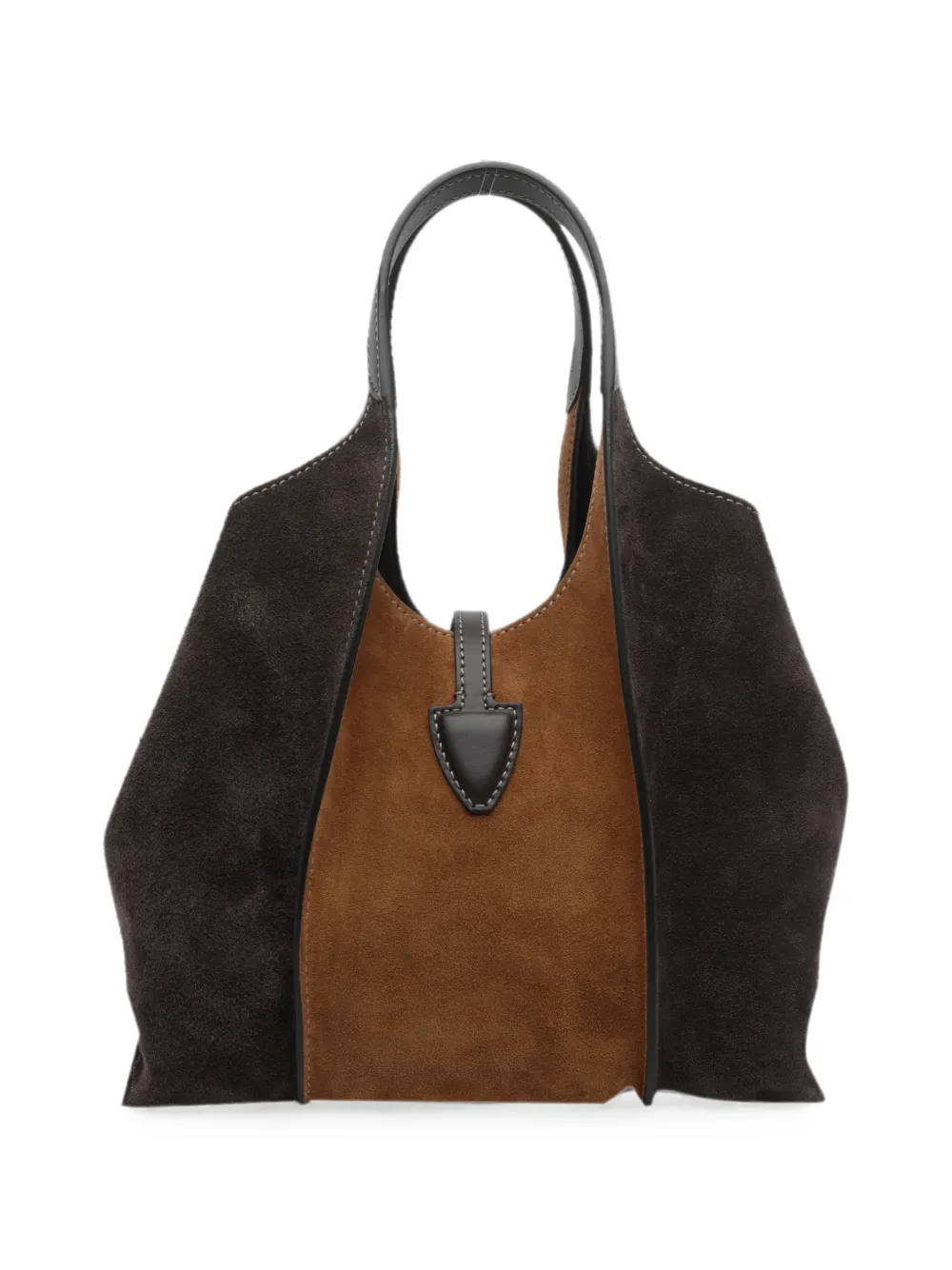 Tod's T-Timeless leren shopper Bruin
