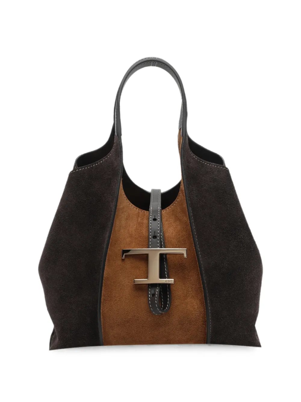 Tod's T-Timeless leather tote bag - Marrone