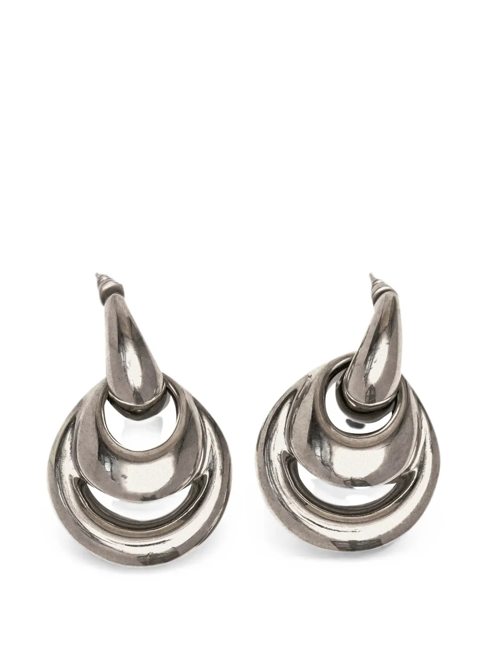 Panconesi Blow Up drop earrings - Argento