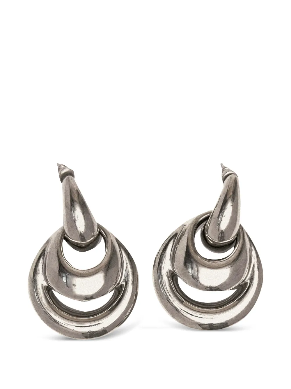 Panconesi Blow Up drop earrings - Argento