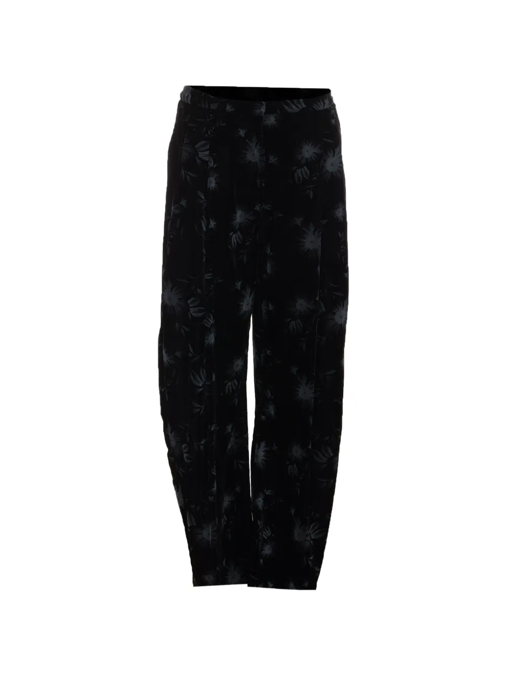 PINKO Ducato floral-print trousers - Black