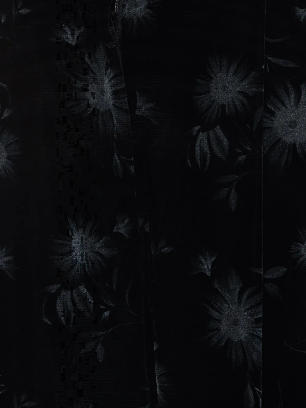 PINKO Ducato broek met bloemenprint Zwart