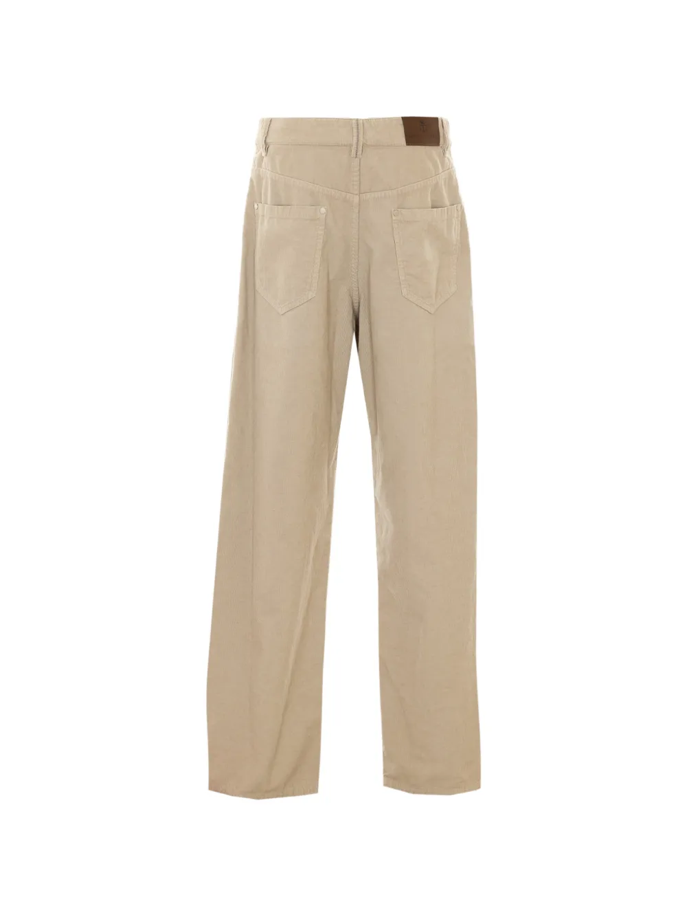 Brunello Cucinelli Fluwelen broek Beige