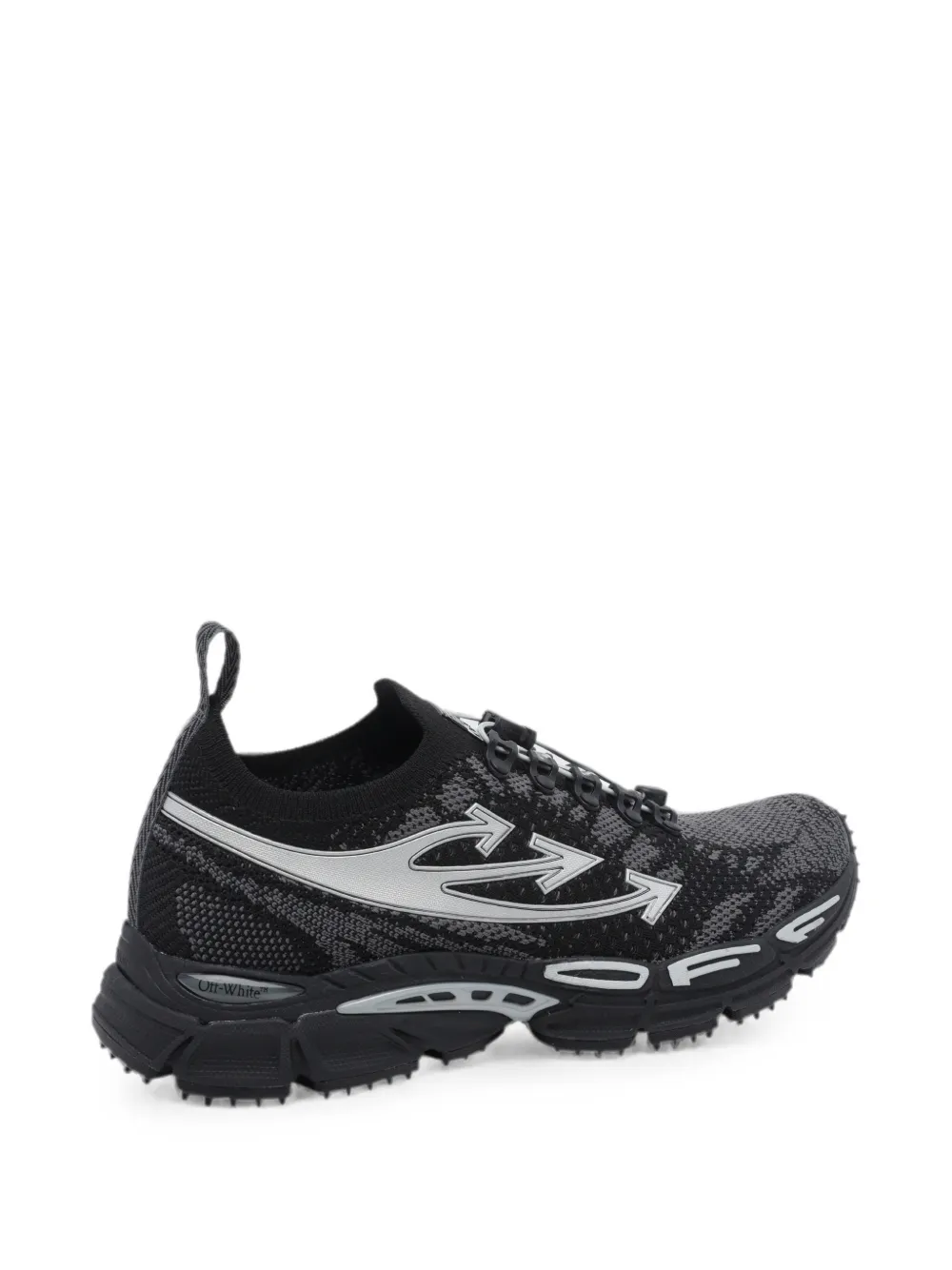 Off-White Be Right Back knit trainers Zwart
