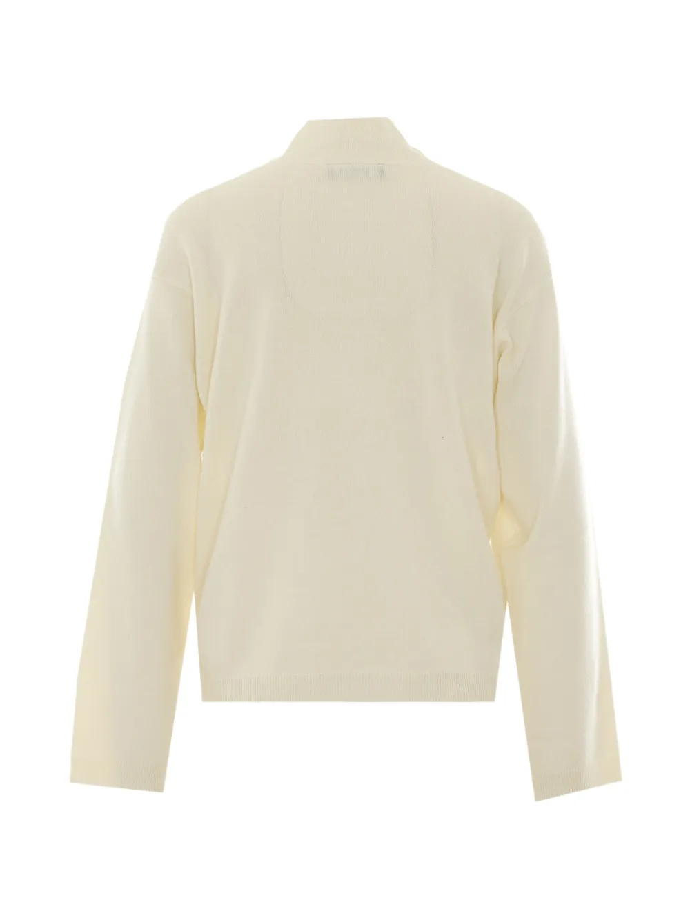 Fabiana Filippi Verfraaide trui met hoge hals Beige