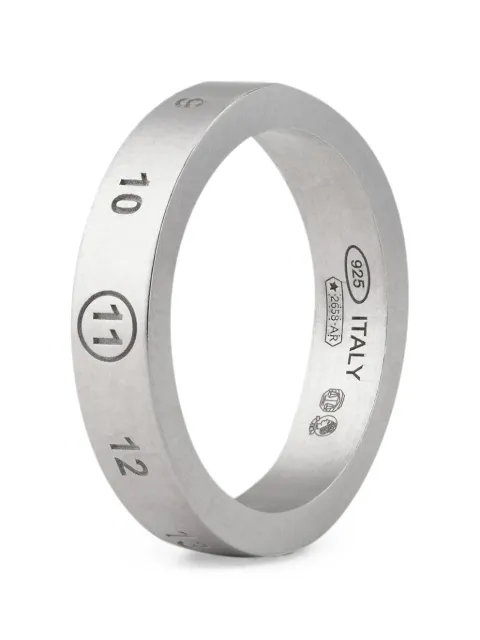 Maison Margiela Numeric engraved ring