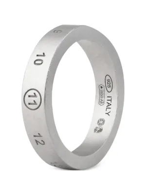Maison Margiela Numerical Ring | Silver | FARFETCH