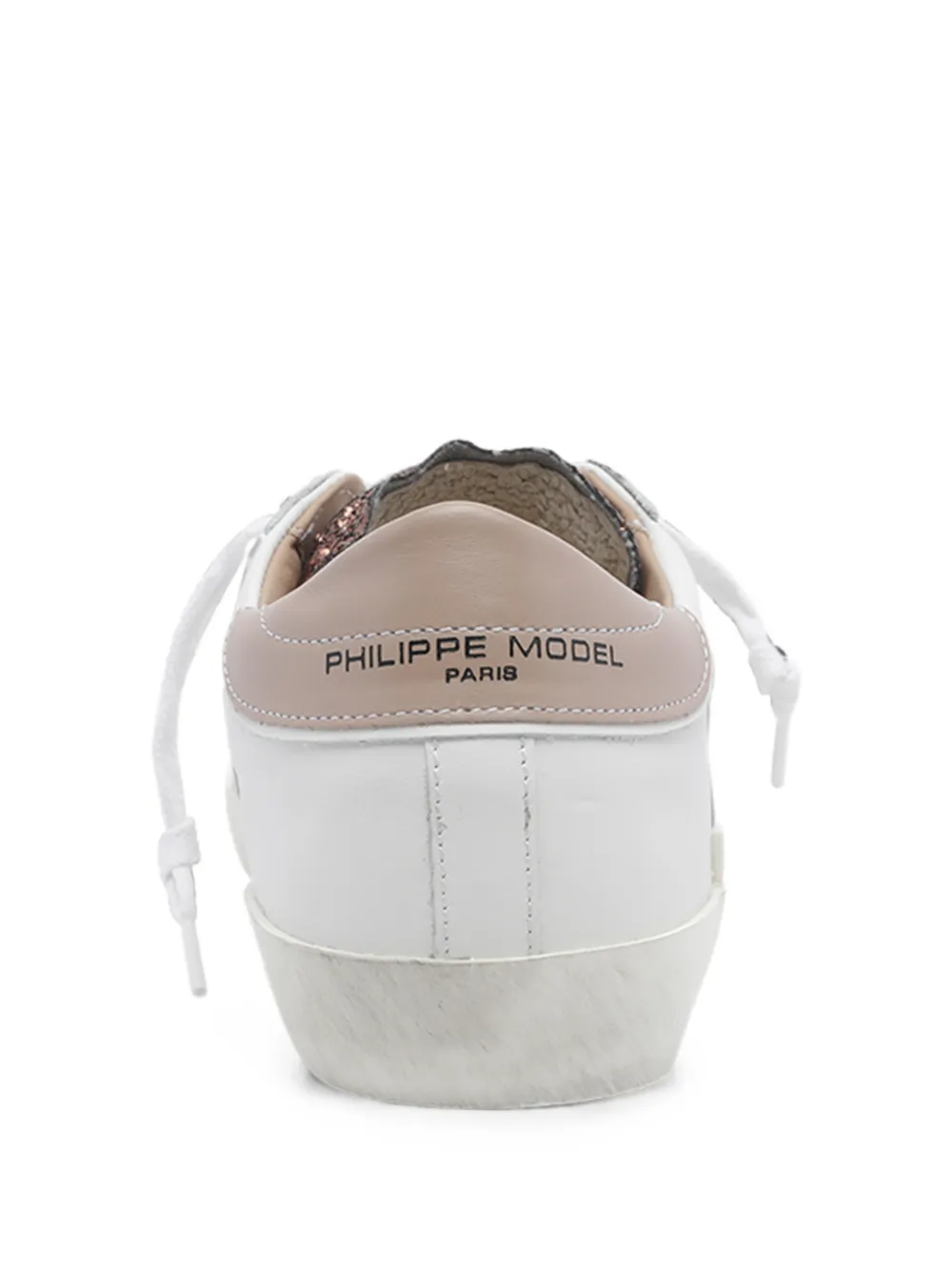 Philippe Model Paris Prsx glitter-panel sneakers Wit