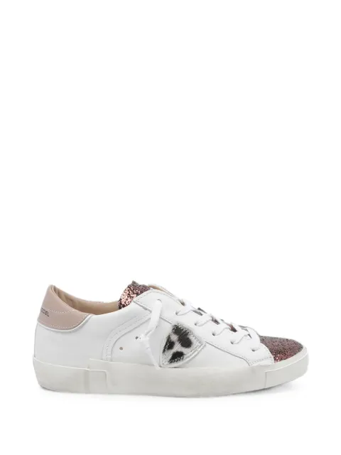 Philippe Model Paris Prsx glitter-panel sneakers