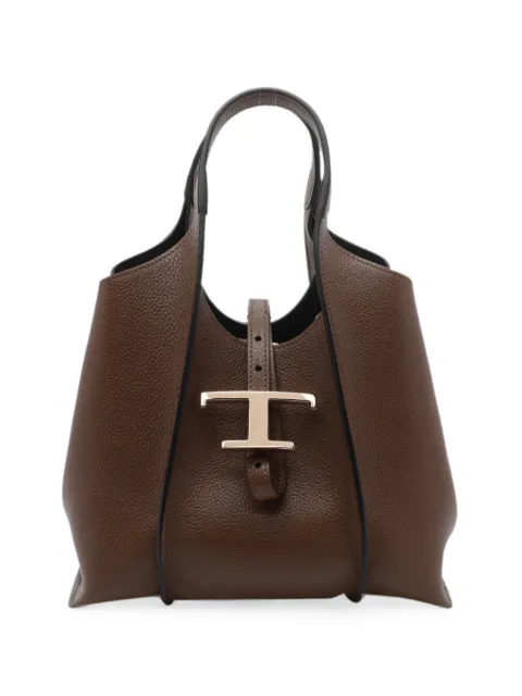 Tod's mini T Timeless shopping bag in leather