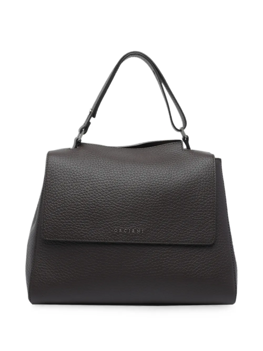 Orciani Sveva leather shoulder bag - Marrone