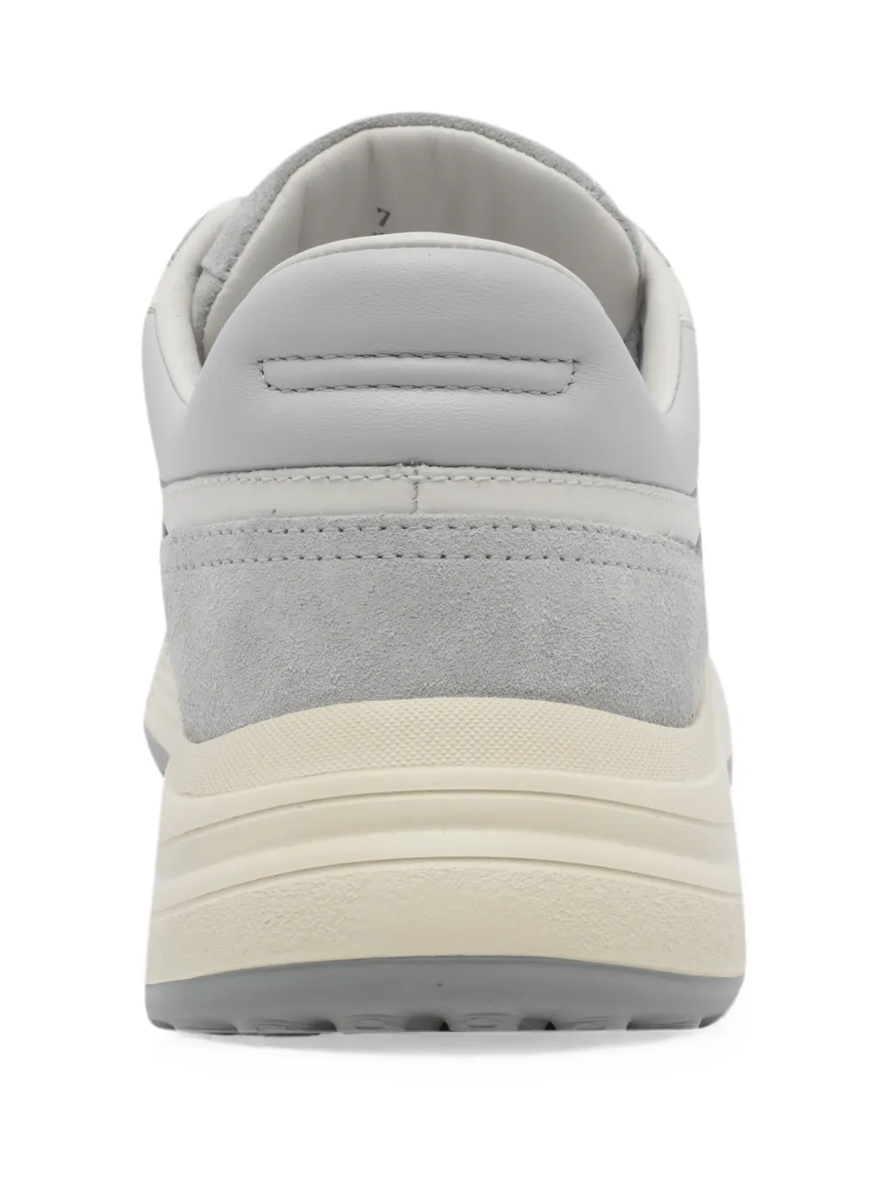 Hogan Hyperlight suede-panel low-top sneakers Grijs