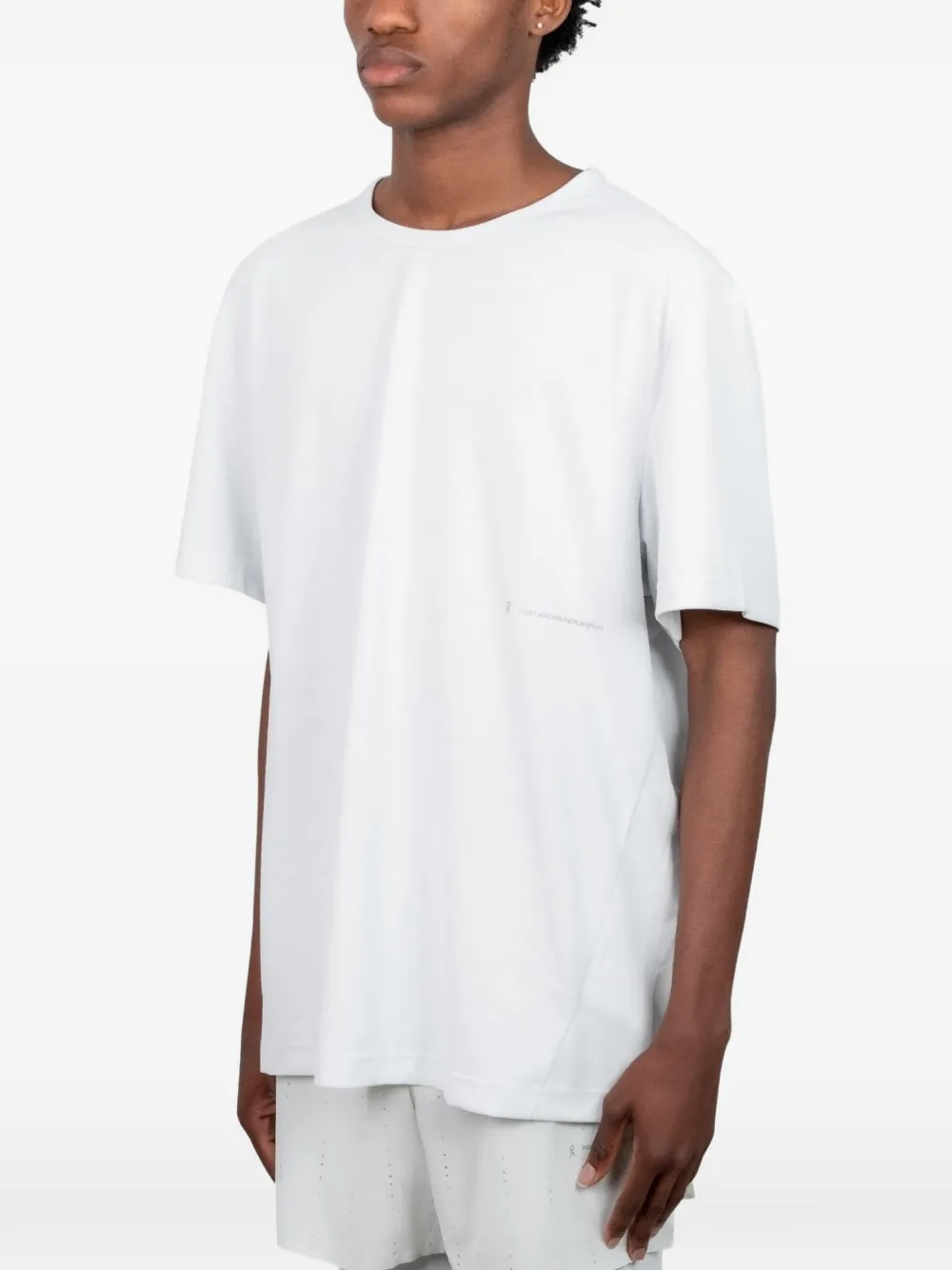 On x Post Archive Fashi T-shirt met r de hals Wit