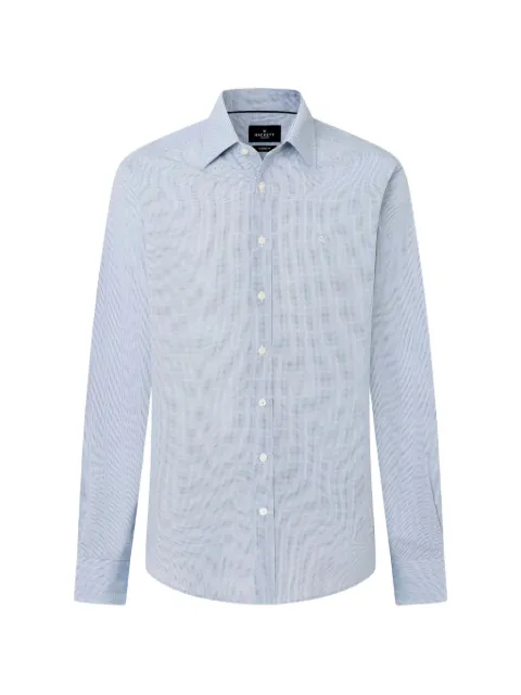 Hackett London geometric-print shirt