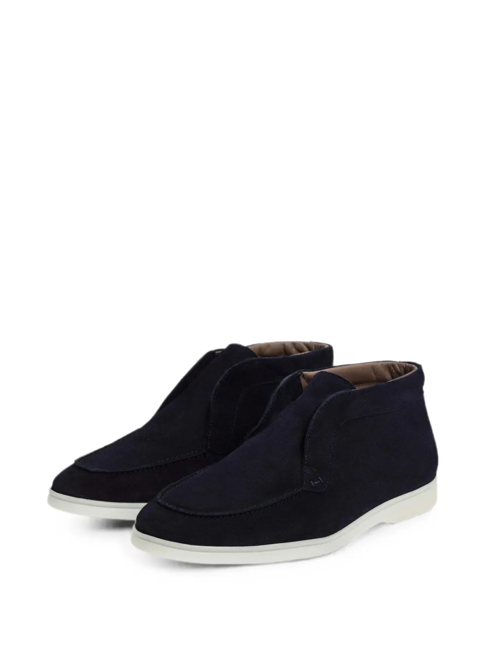 Hackett London Laarzen met amandelvormige neus Blauw