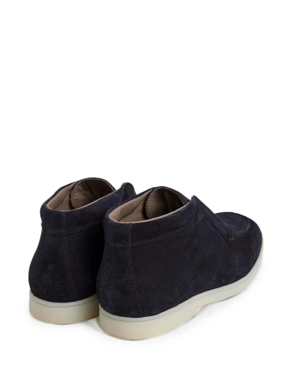 Hackett London Laarzen met amandelvormige neus Blauw