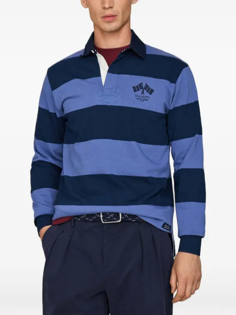 Hackett London striped rugby shirt