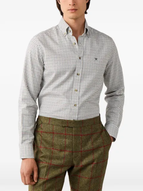 Hackett London check-pattern shirt