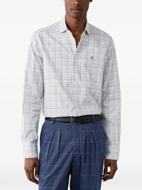 Hackett London tattersall cotton shirt