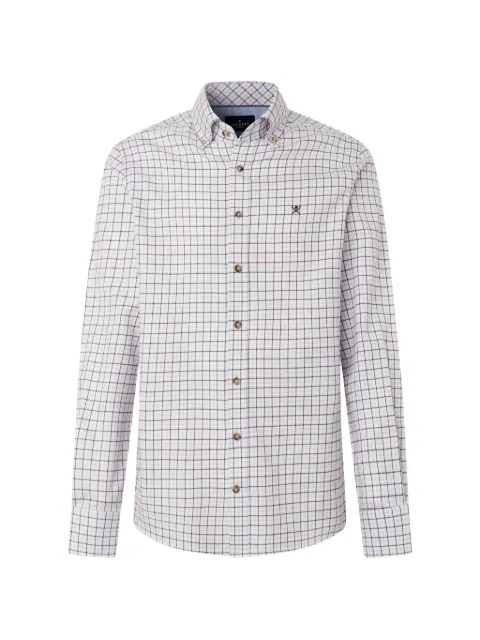 Hackett London checked flannel shirt