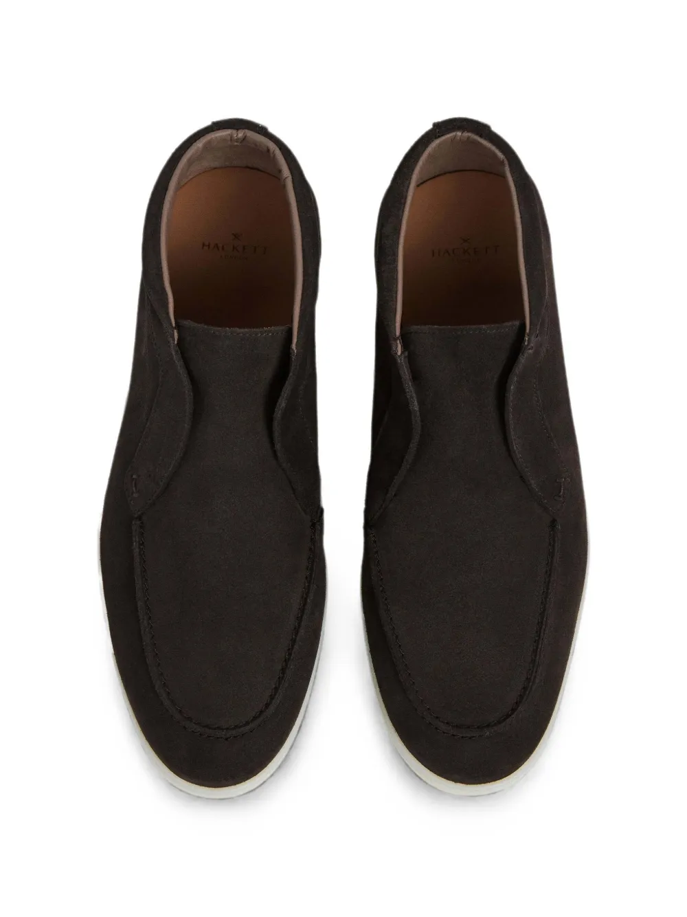 Hackett London Laarzen met amandelvormige neus Bruin
