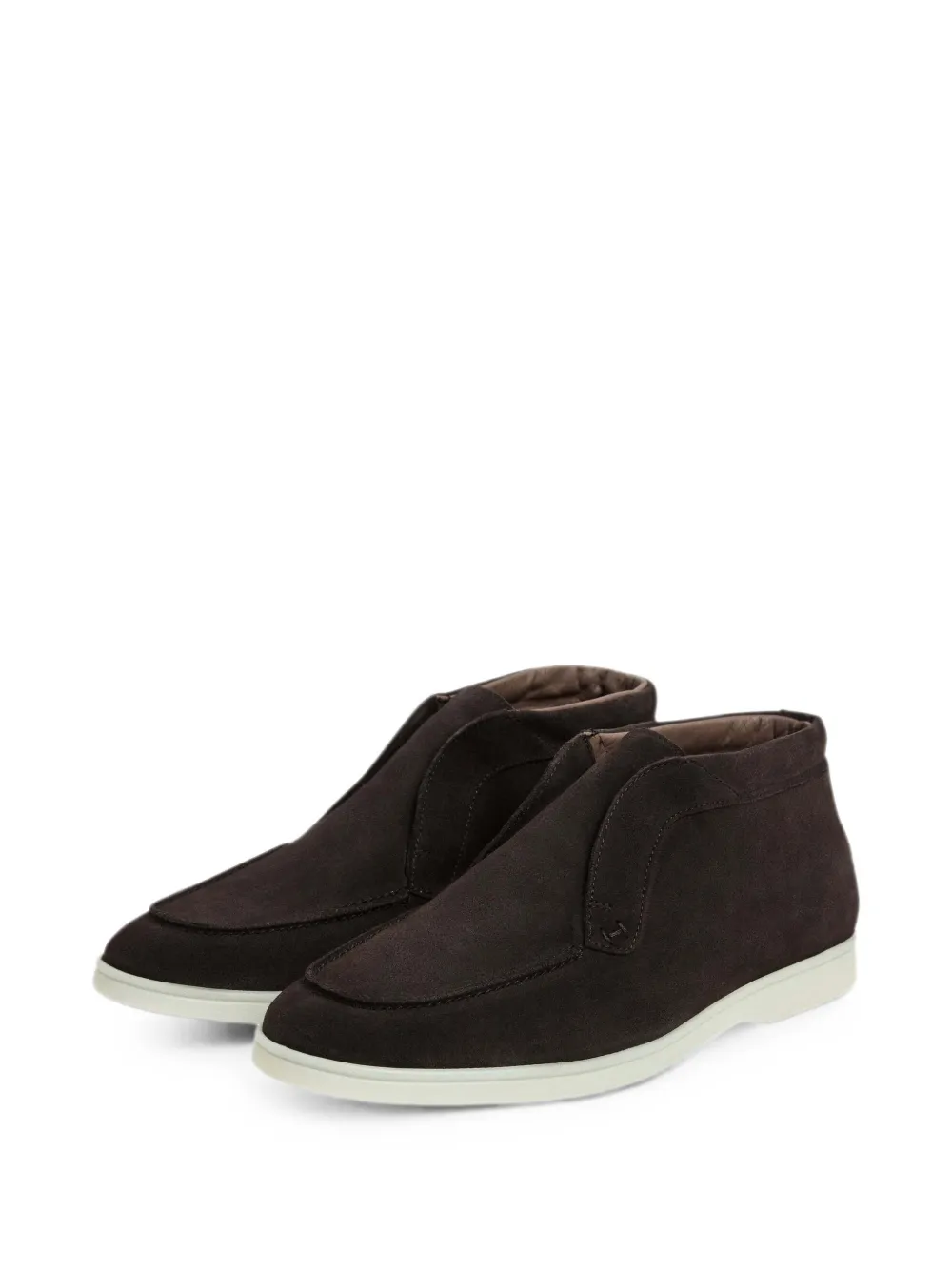 Hackett London Laarzen met amandelvormige neus Bruin