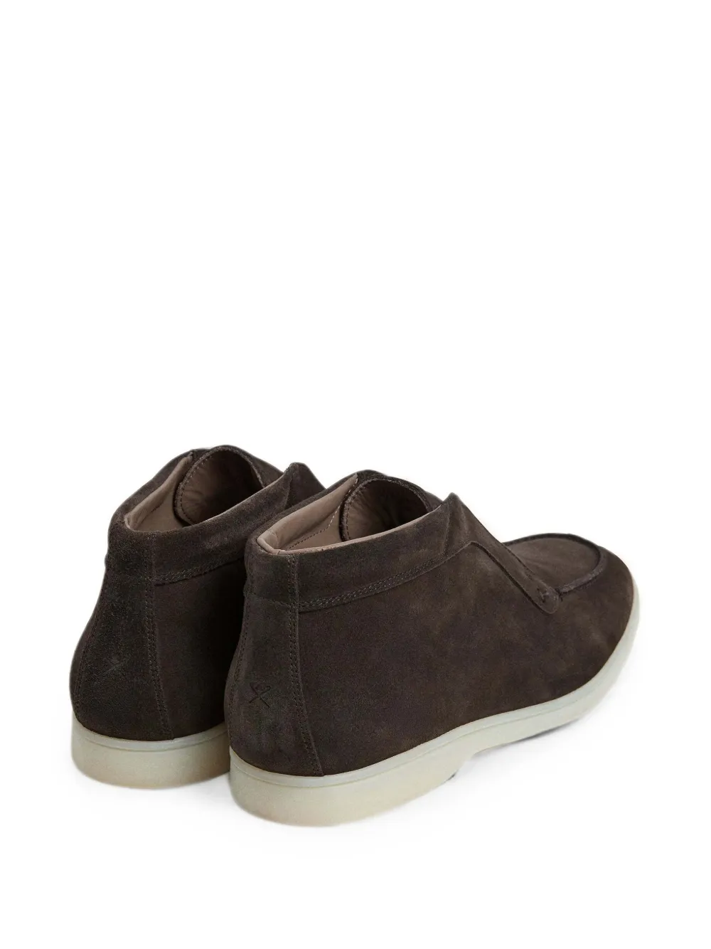 Hackett London Laarzen met amandelvormige neus Bruin