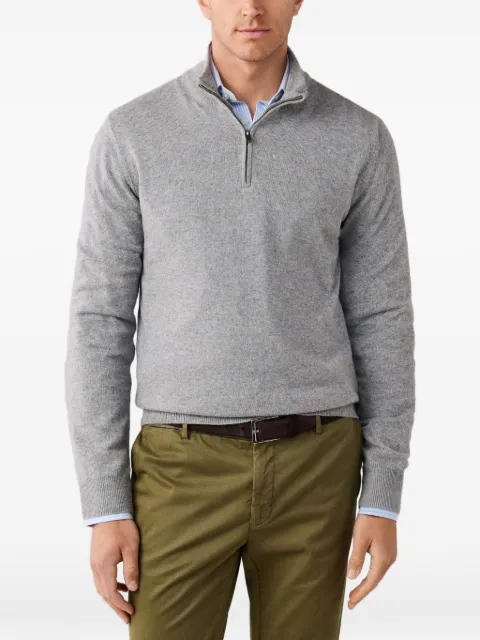 Hackett London Pullover mit Ellenbogen-Patch