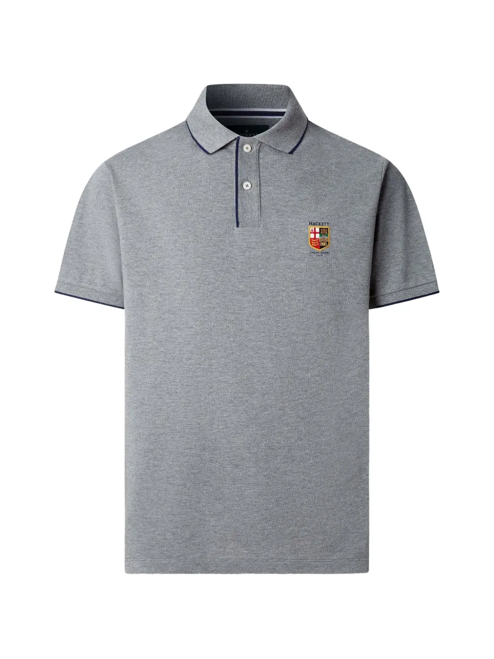 Hackett London Polo Heritage LRC con ricamo - Grigio