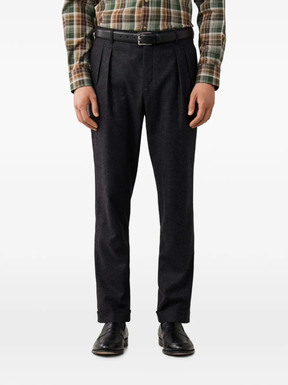 Hackett London Plooibroek Grijs