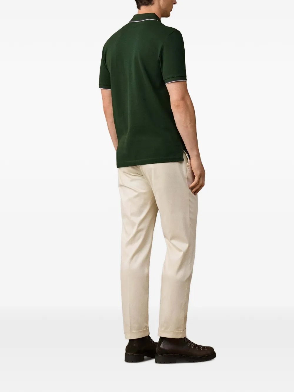 Hackett London Poloshirt met korte mouwen Groen