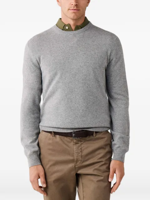 Hackett London elbow-patch knit