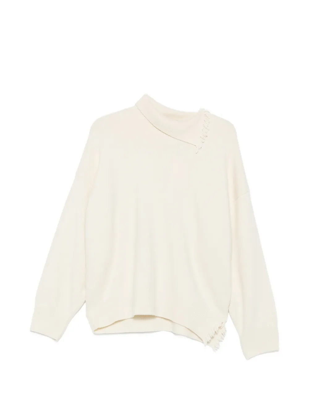 Róhe raw-edge roll-neck sweater - Toni neutri