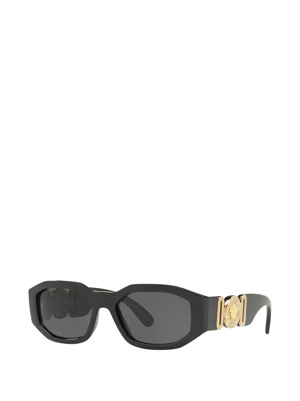 Versace Medusa Biggie geometric-frame sunglasses Zwart