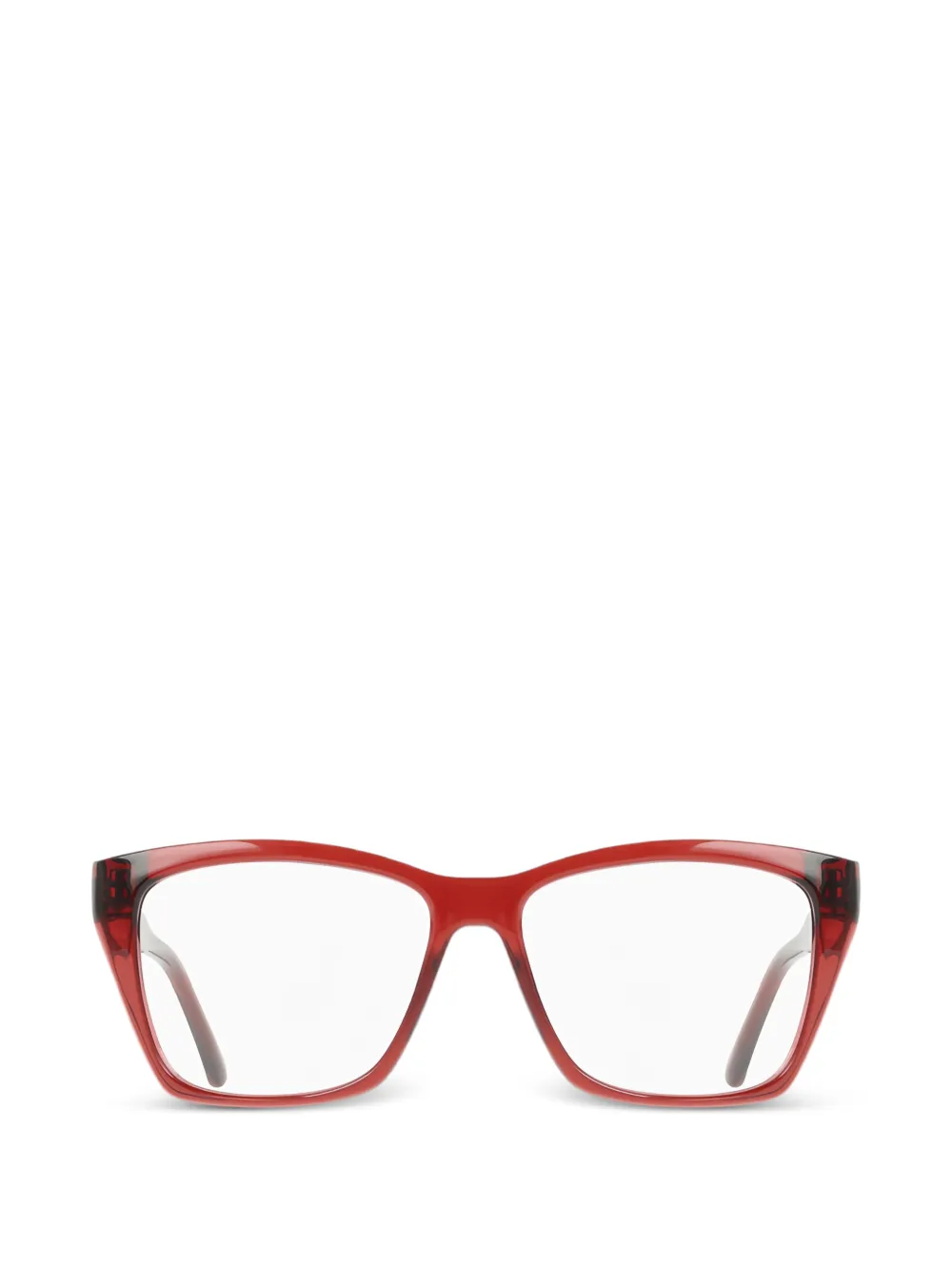 Ferragamo Eyewear square-frame glasses - Rosso